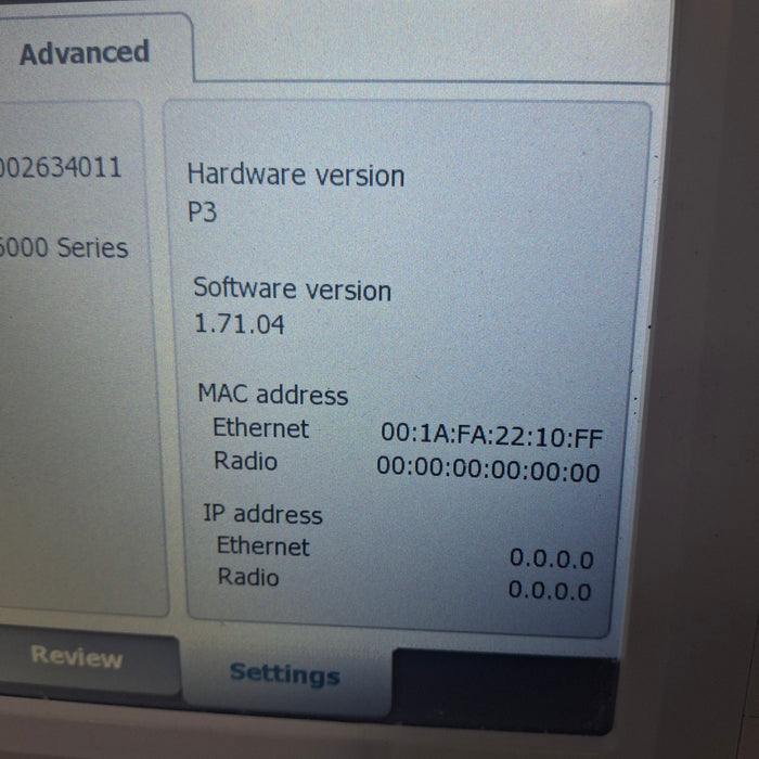 Welch Allyn Connex 6500 65NTXX - Nellcor SpO2, SureTemp Vital Signs Monitor