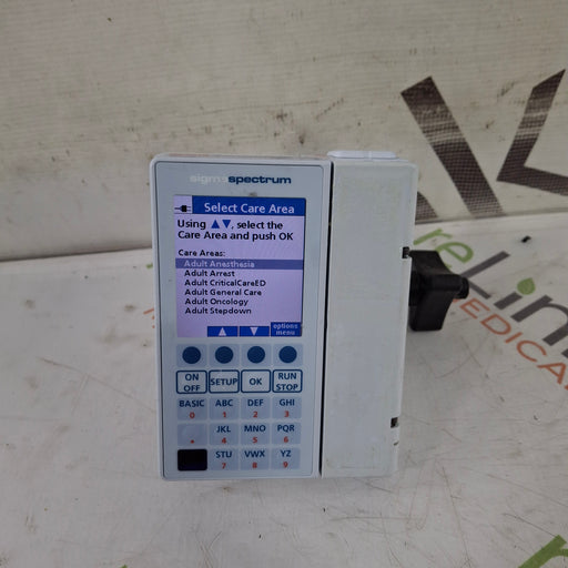 Baxter Baxter Sigma Spectrum 8.01.00 w/o Battery Infusion Pump Infusion Pump reLink Medical