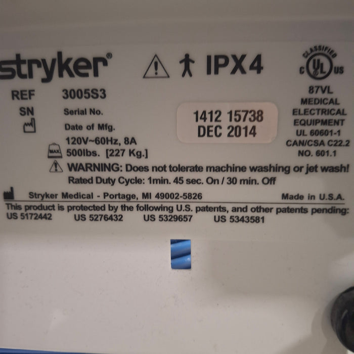 Stryker Stryker Secure III 3005 Hospital Bed Beds & Stretchers reLink Medical