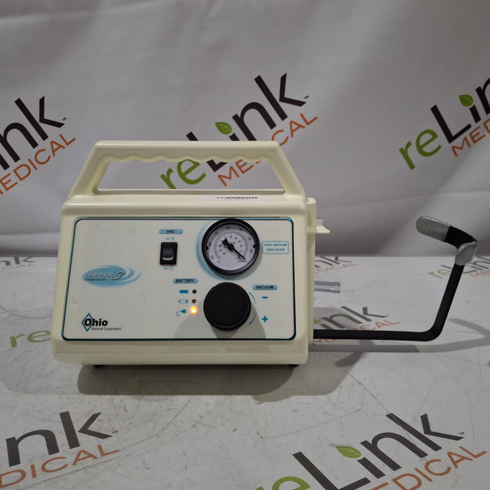 Ohio Medical Corporation Ohio Medical Corporation Care-E-Vac 3 Portable Suction System Surgical Equipment reLink Medical