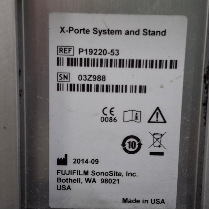 Sonosite Sonosite X-Porte Mobile Cart w/ Control Panel Ultrasound reLink Medical