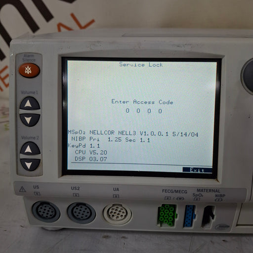 GE Healthcare GE Healthcare Corometrics 250cx Series Model 259cx-a Fetal Monitor Patient Monitors reLink Medical