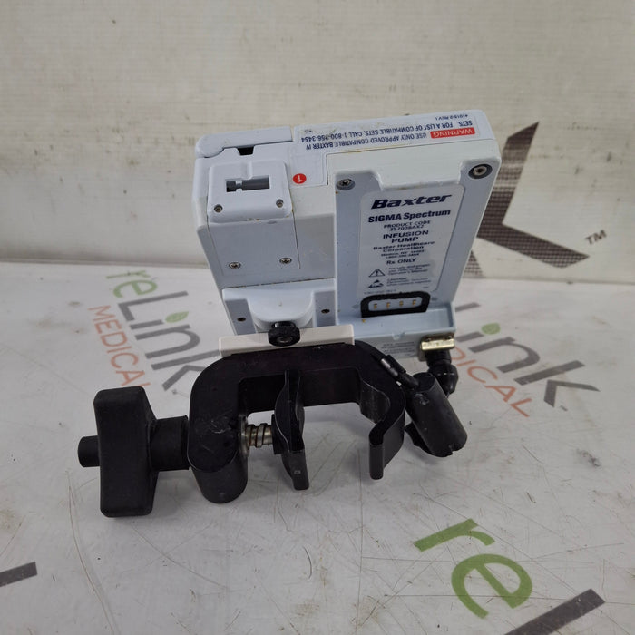 Baxter Baxter Sigma Spectrum w/Non Wireless or No Battery Infusion Pump Infusion Pump reLink Medical