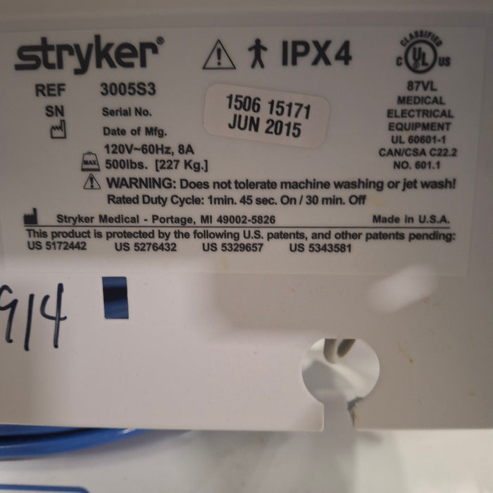 Stryker Stryker Secure III 3005 Hospital Bed Beds & Stretchers reLink Medical