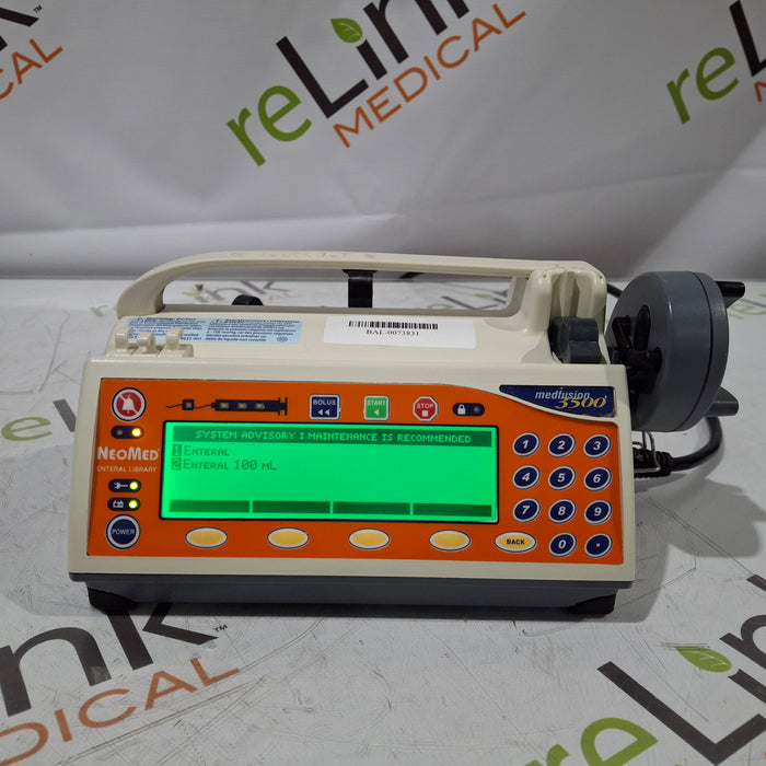 Smiths Medical Smiths Medical Medfusion 3500 Version 6 Syringe Infusion Pump Infusion Pump reLink Medical