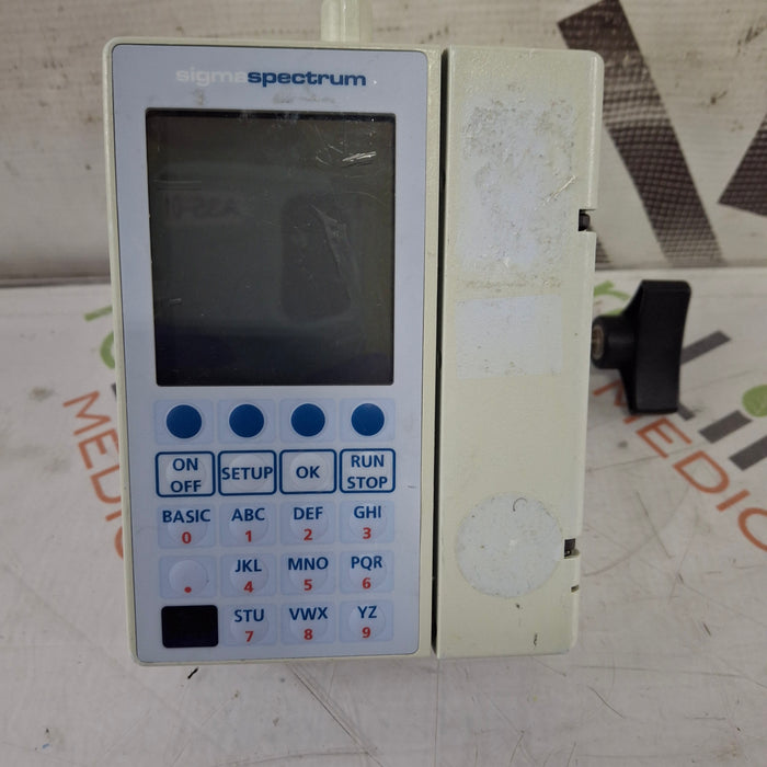 Baxter Sigma Spectrum with B/G Battery Infusion Pump