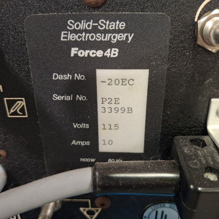 Covidien Covidien Valleylab Force 4B-20 Electrosurgical Generator Electrosurgical Units reLink Medical