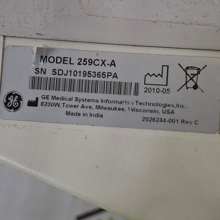 GE Healthcare GE Healthcare Corometrics 250cx Series Model 259cx-a Fetal Monitor Patient Monitors reLink Medical