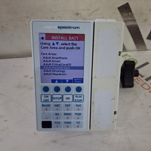 Baxter Baxter Sigma Spectrum 8.01.00 w/o Battery Infusion Pump Infusion Pump reLink Medical