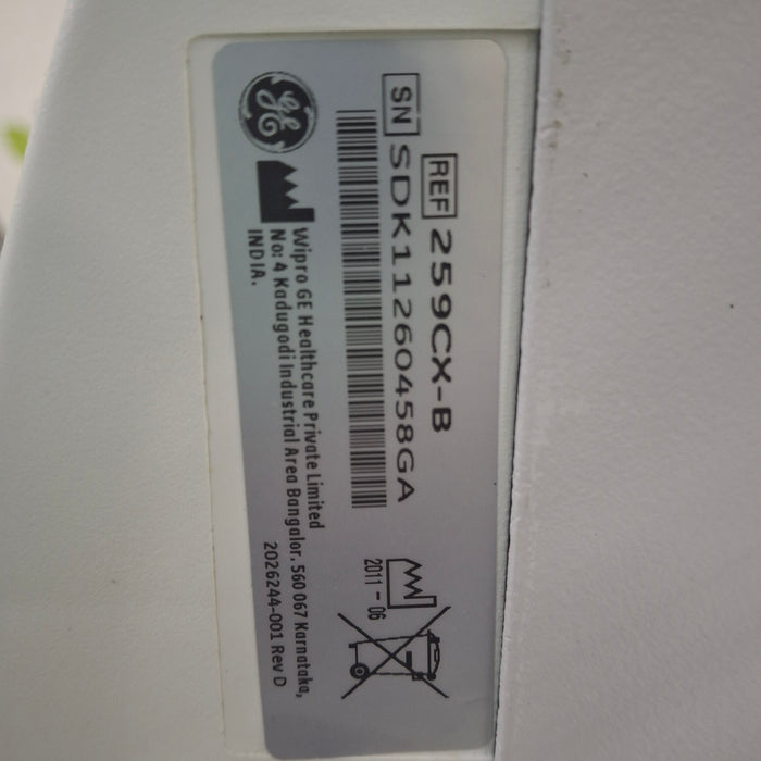 GE Healthcare Corometrics 250cx Series Model 259cx Fetal Monitor