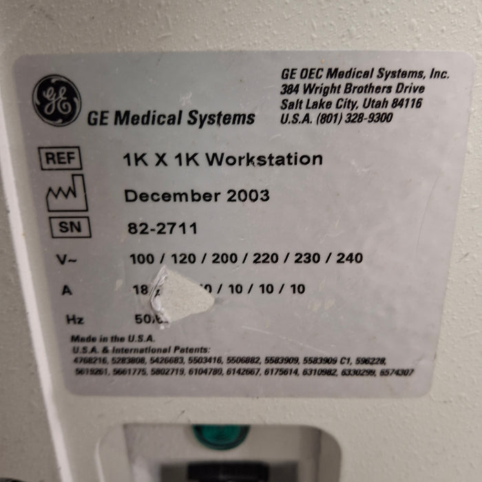 OEC Medical Systems 9800 Plus C-Arm