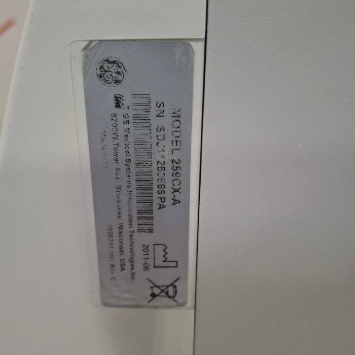 GE Healthcare Corometrics 250cx Series Model 259cx-a Fetal Monitor