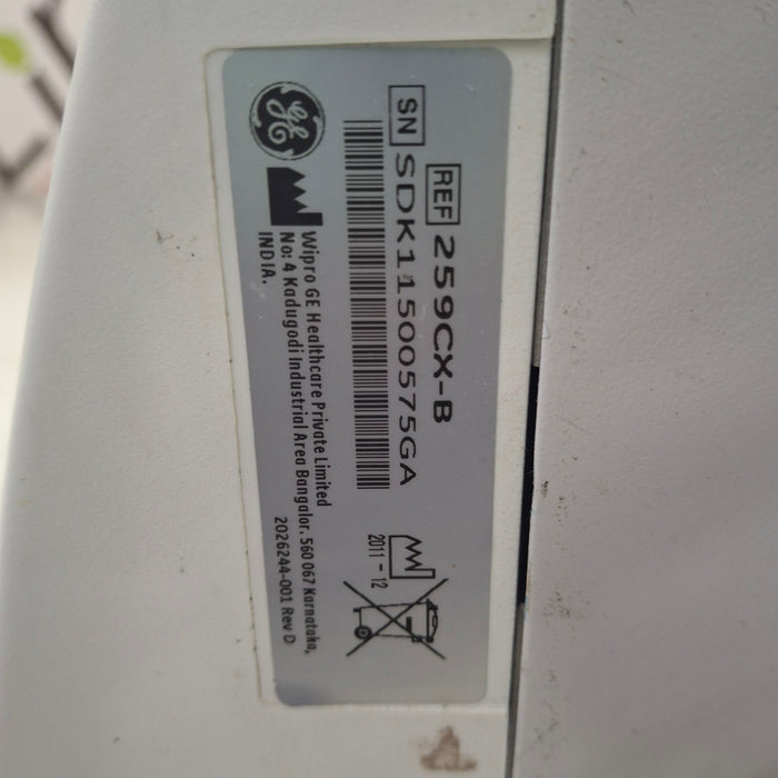 GE Healthcare Corometrics 250cx Series Model 259cx Fetal Monitor