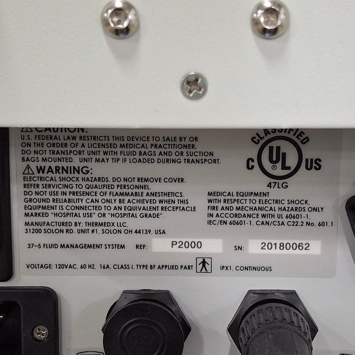 Thermedx Thermedx P2000 Fluid Management System Surgical Equipment reLink Medical