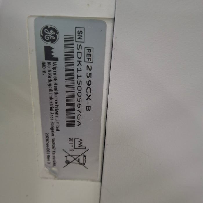 GE Healthcare Corometrics 250cx Series Model 259cx Fetal Monitor