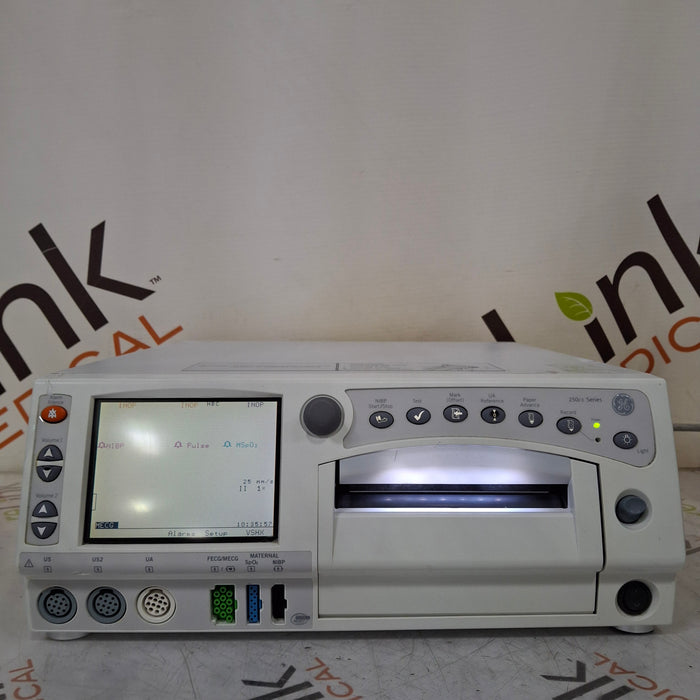 GE Healthcare Corometrics 250cx Series Model 259cx-a Fetal Monitor
