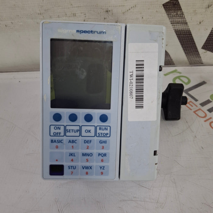 Baxter Baxter Sigma Spectrum w/Non Wireless or No Battery Infusion Pump Infusion Pump reLink Medical