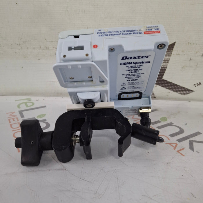 Baxter Baxter Sigma Spectrum w/Non Wireless or No Battery Infusion Pump Infusion Pump reLink Medical