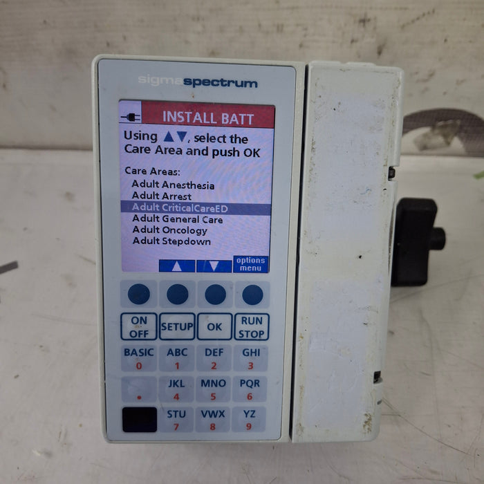 Baxter Baxter Sigma Spectrum 8.00.03 w/o Battery Infusion Pump Infusion Pump reLink Medical