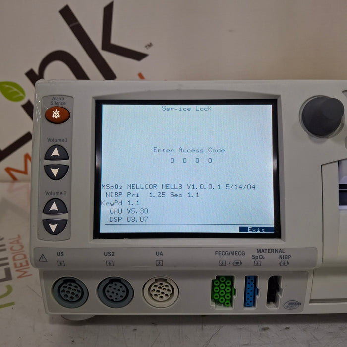 GE Healthcare Corometrics 250cx Series Model 259cx-a Fetal Monitor