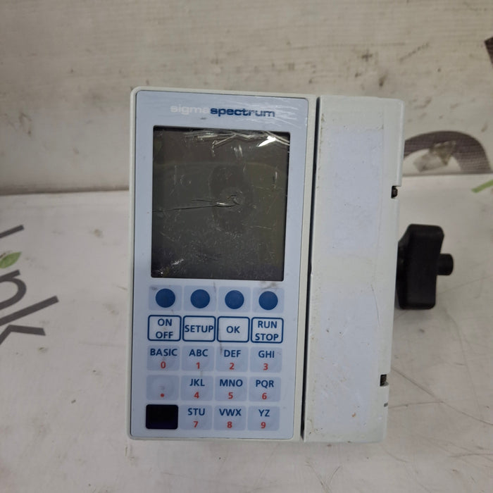 Baxter Sigma Spectrum w/Non Wireless or No Battery Infusion Pump