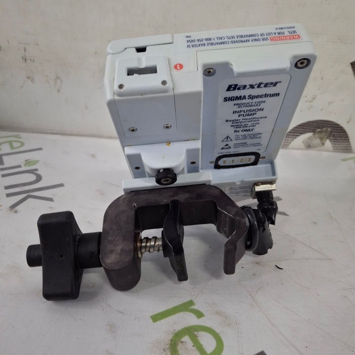 Baxter Sigma Spectrum w/Non Wireless or No Battery Infusion Pump