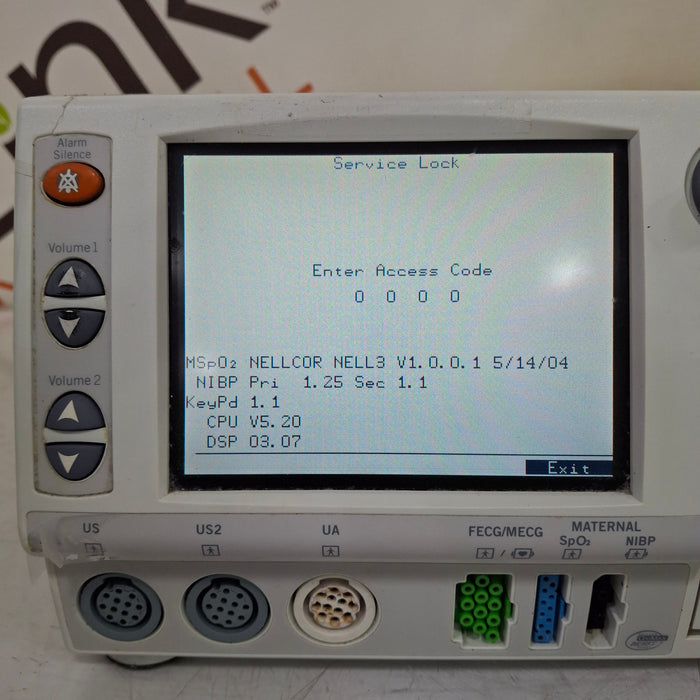 GE Healthcare Corometrics 250cx Series Model 259cx-a Fetal Monitor