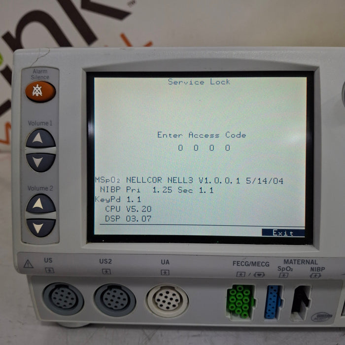 GE Healthcare Corometrics 250cx Series Model 259cx-a Fetal Monitor