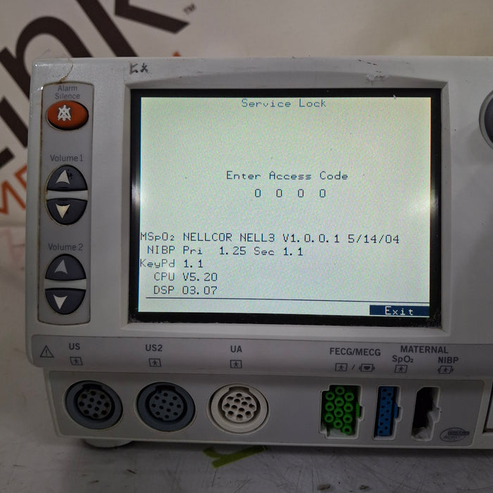 GE Healthcare Corometrics 250cx Series Model 259cx Fetal Monitor