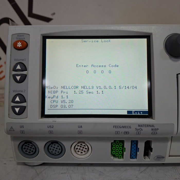 GE Healthcare Corometrics 250cx Series Model 259cx-a Fetal Monitor