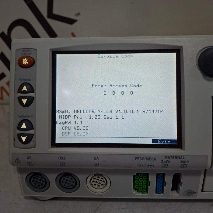 GE Healthcare Corometrics 250cx Series Model 259cx-a Fetal Monitor