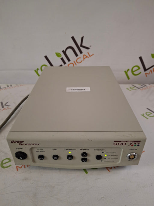 Stryker Stryker 988 Camera Control Unit Rigid Endoscopy reLink Medical