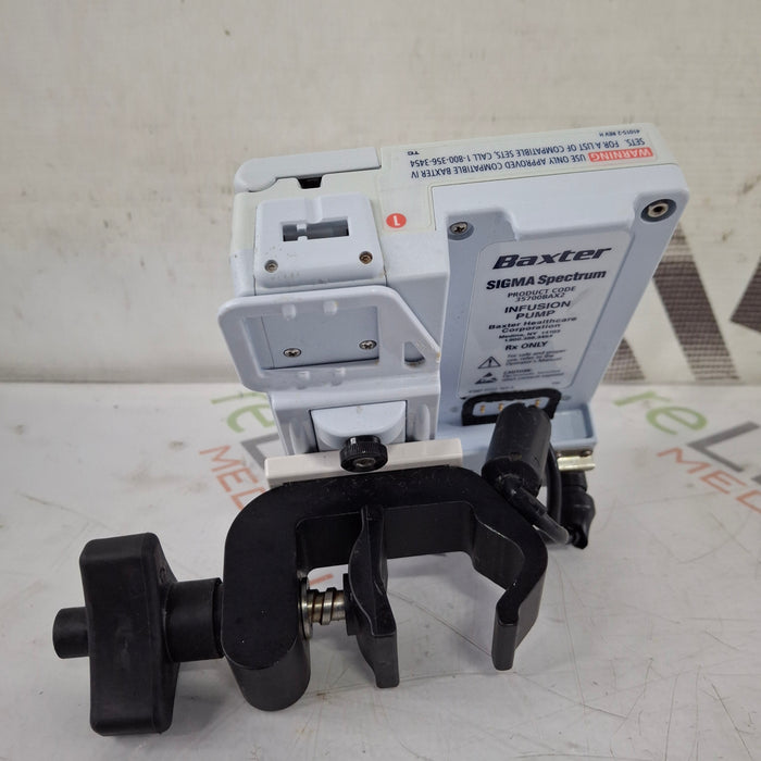 Baxter Sigma Spectrum w/Non Wireless or No Battery Infusion Pump