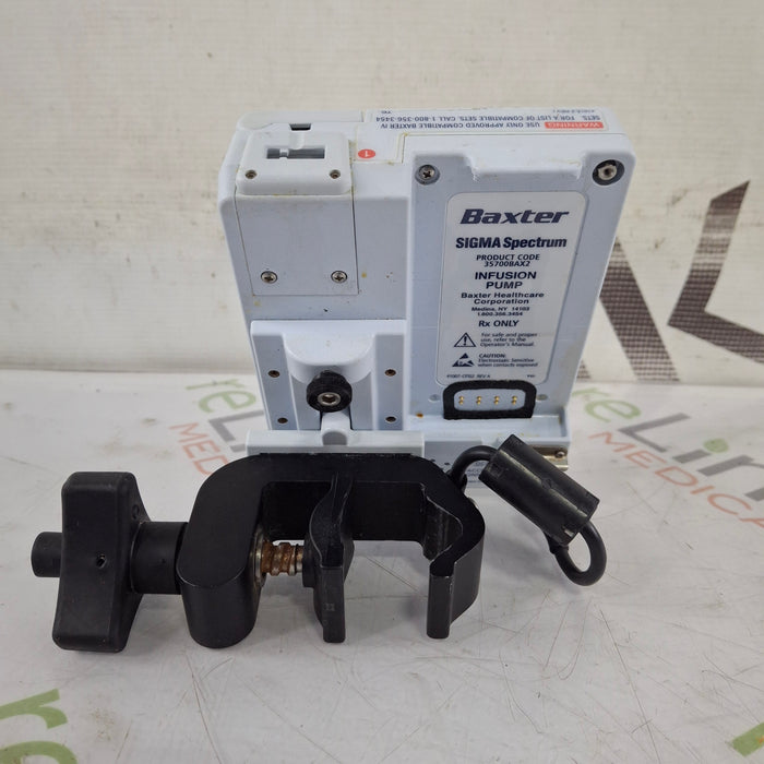 Baxter Baxter Sigma Spectrum 8.00.04 w/o Battery Infusion Pump Infusion Pump reLink Medical