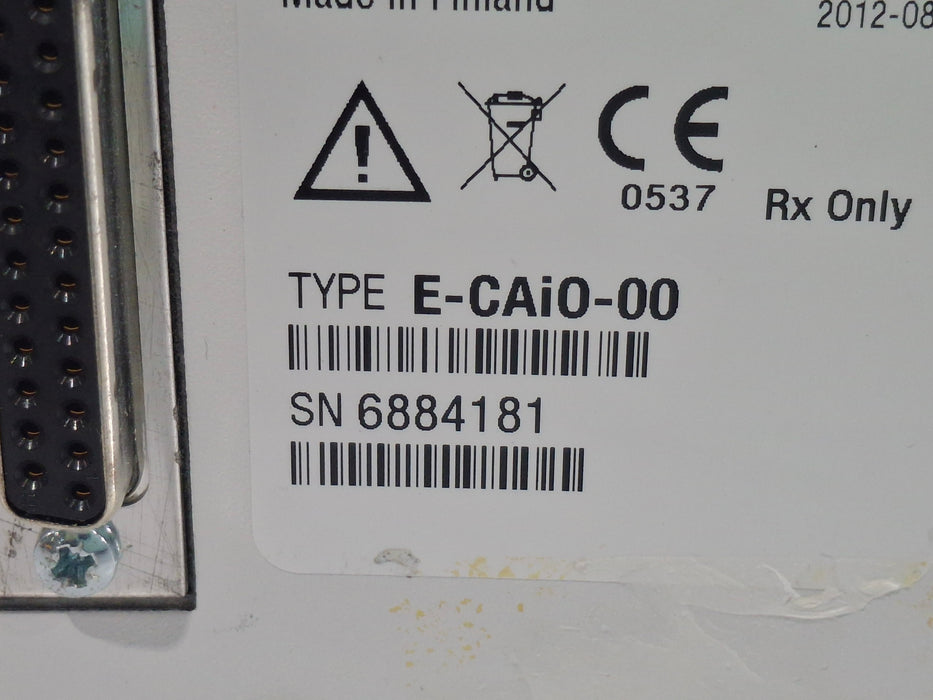 GE Healthcare E-CAiO-00 Gas Exhaust Module