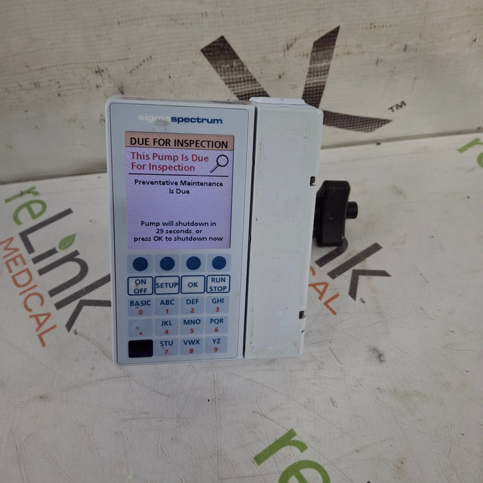Baxter Baxter Sigma Spectrum 8.01.00 w/o Battery Infusion Pump Infusion Pump reLink Medical