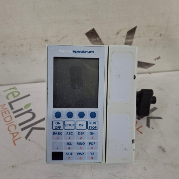 Baxter Sigma Spectrum w/Non Wireless or No Battery Infusion Pump