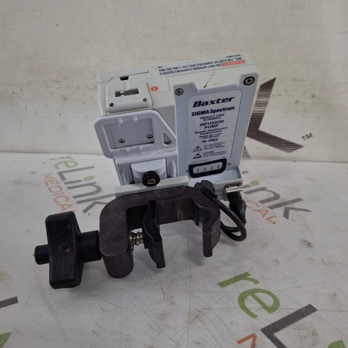 Baxter Sigma Spectrum w/Non Wireless or No Battery Infusion Pump