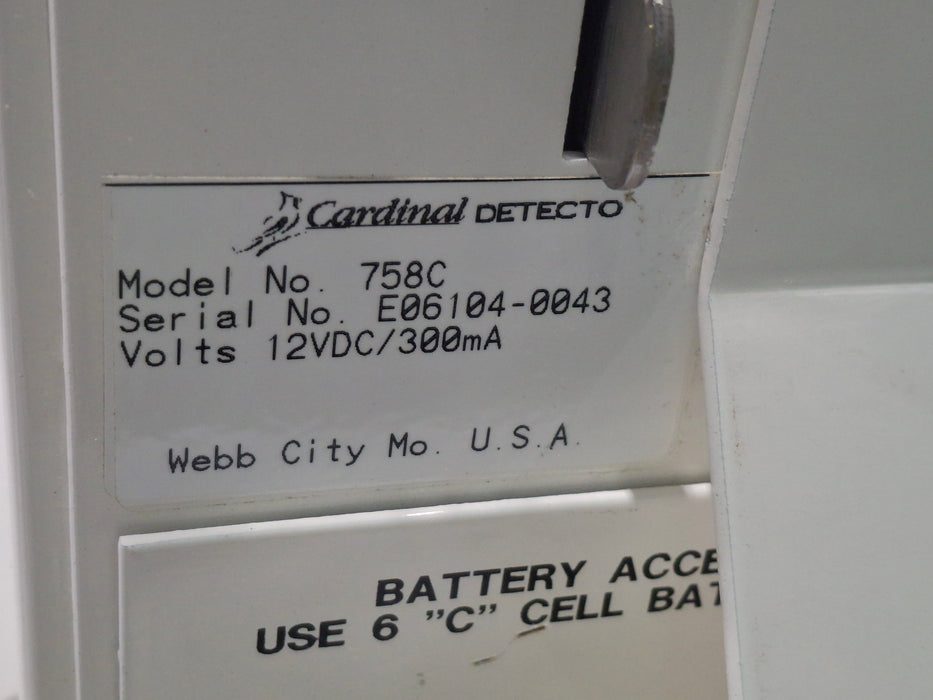 Detecto 758C Sitting Scale