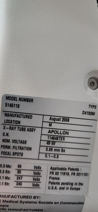 GE Healthcare Rephotograph/Retriage Mammography reLink Medical