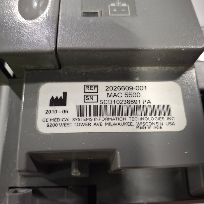 GE Healthcare GE Healthcare MAC 5500 ECG with CAM Module Cardiology reLink Medical