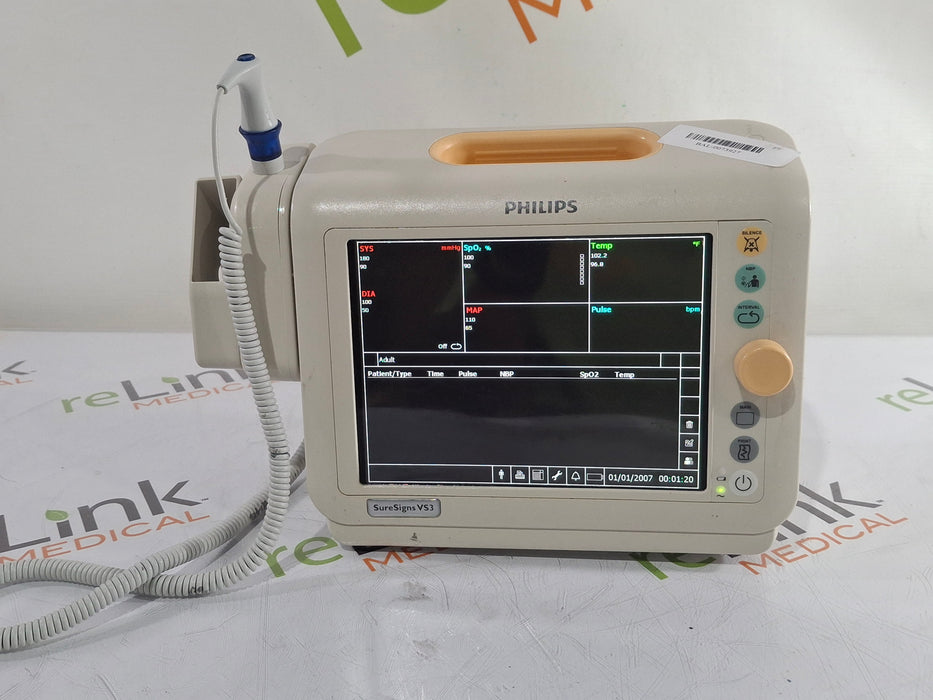 Philips Philips Suresigns VS3 Vital Signs Monitor Patient Monitors reLink Medical