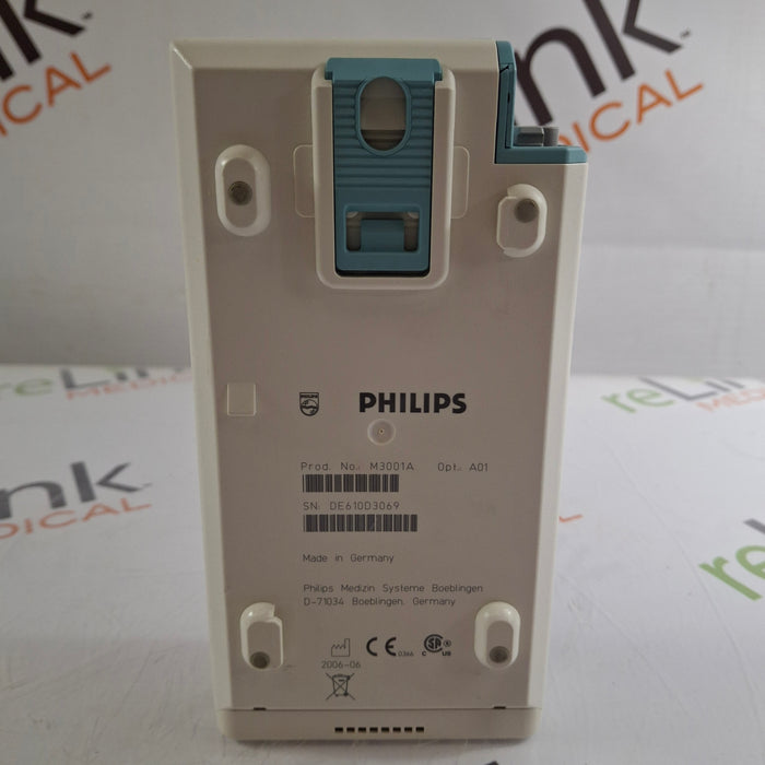Philips Philips M3001A-A01 Fast SpO2, NIBP, ECG MMS Module Patient Monitors reLink Medical