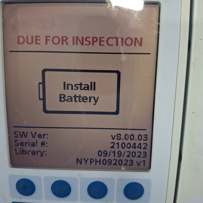 Baxter Baxter Sigma Spectrum 8.00.03 w/o Battery Infusion Pump Infusion Pump reLink Medical