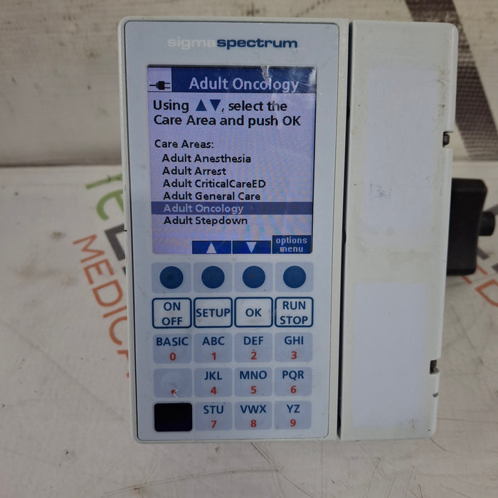 Baxter Baxter Sigma Spectrum 8.00.03 w/o Battery Infusion Pump Infusion Pump reLink Medical