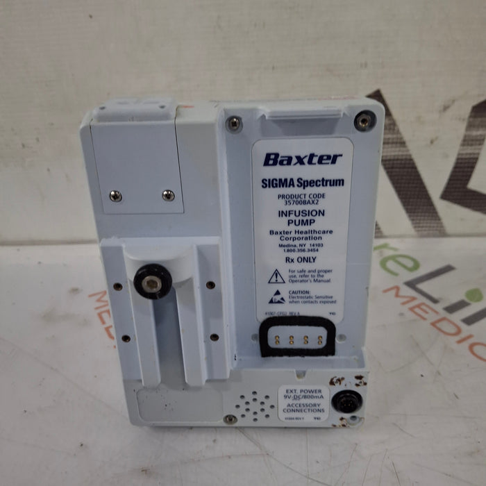 Baxter Baxter Sigma Spectrum 8.00.04 w/o Battery Infusion Pump Infusion Pump reLink Medical