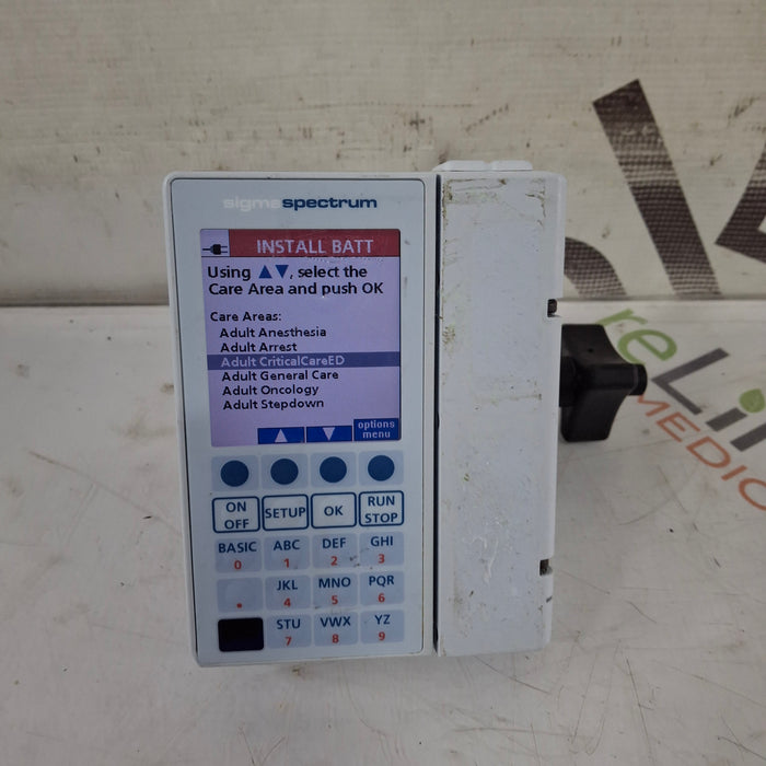 Baxter Baxter Sigma Spectrum 8.00.04 w/o Battery Infusion Pump Infusion Pump reLink Medical