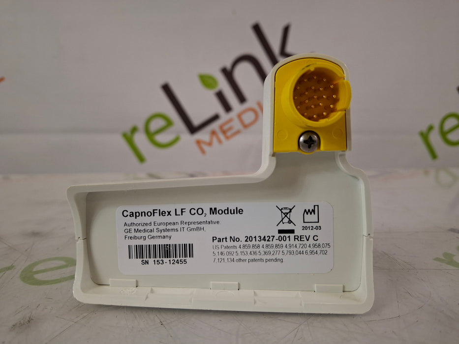 GE Healthcare Capnoflex LF CO2 Module