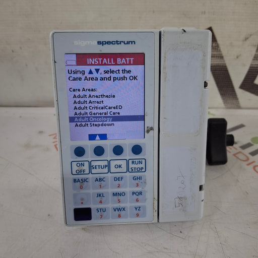 Baxter Baxter Sigma Spectrum 8.00.05 w/o Battery Infusion Pump Infusion Pump reLink Medical