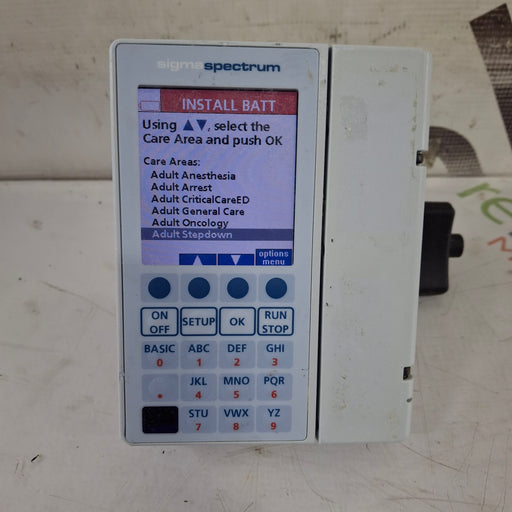 Baxter Baxter Sigma Spectrum 8.00.03 w/o Battery Infusion Pump Infusion Pump reLink Medical
